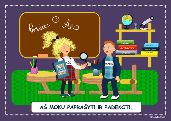 Prašau, ačiū